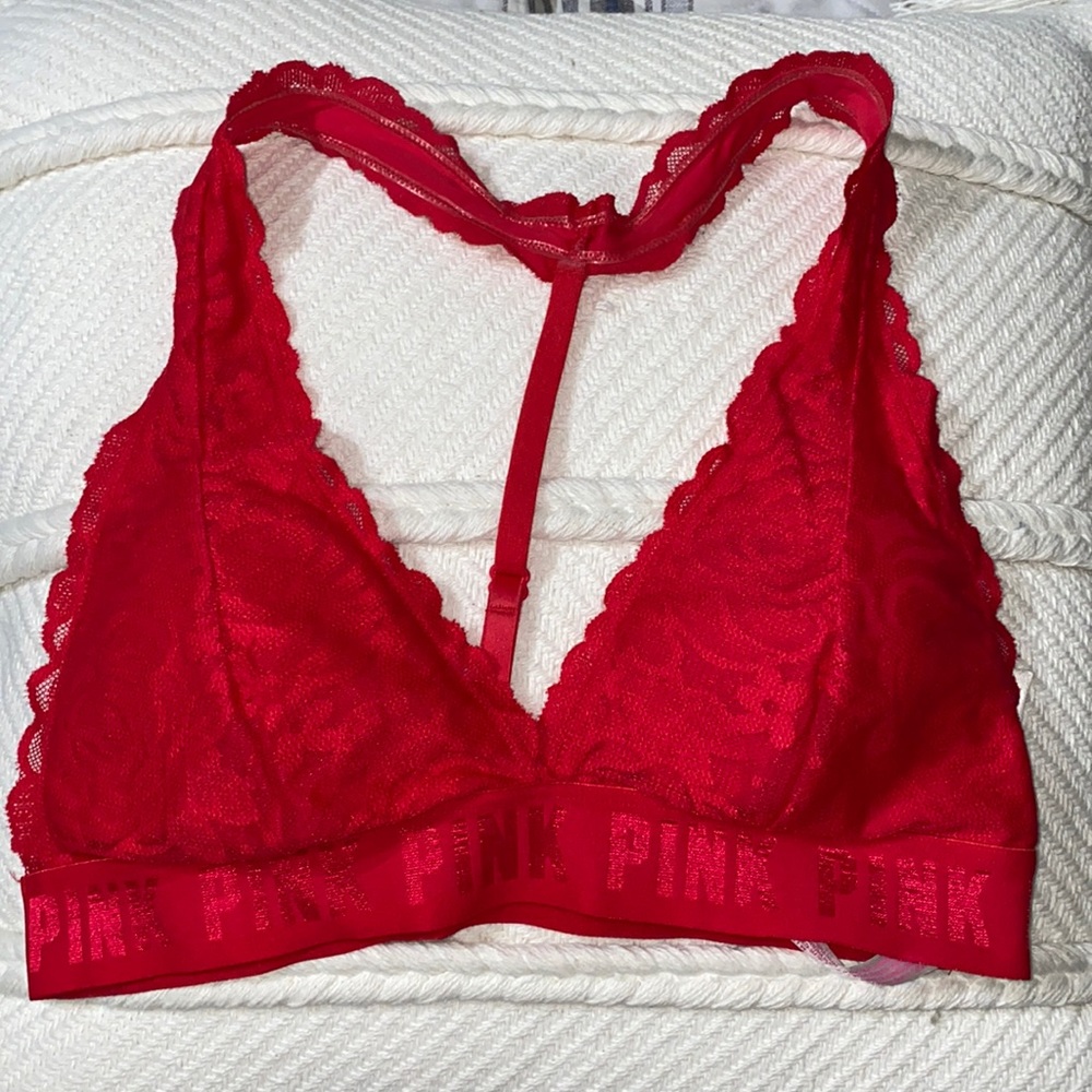 Red Lace Brallette